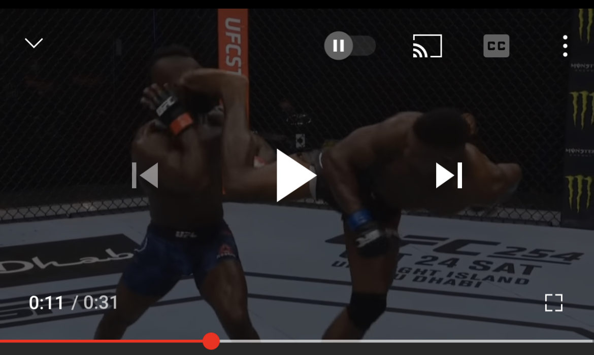 Buckley Wins UFC fight with Tae Kwon Do Knockout
